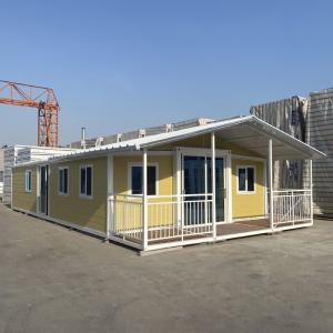 40FT expandable container house with triangulated roof